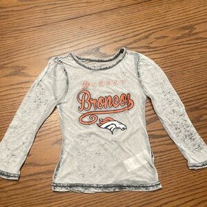 Girls size 2t Denver Broncos long sleeve
